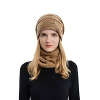 Šeširi za žensku zimu i coik pletene kape za toplu zimu vjetrootporna kapuljača za punoljetne muške