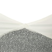 Pedcoco ženske gornje vrhove mrežice poluge s poluge V vrat obrezane košulje košulje suknje