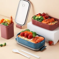 BANGHONG Portable Bento Bo za djecu i odrasle osobe Bento ručak Bo Kontejner za djecu bez curenja BPA-bez