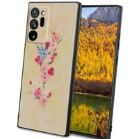 Kompatibilan je sa Samsung Galaxy Note ultra 5g futrola za telefon, Cvijeće - Silikonska futrola za