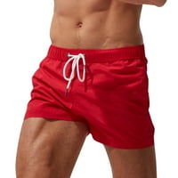 Outfmvch T majice za muškarce Plus veličine prozračne kovčele hlače džepovi kupaći kostimi plaža kratke