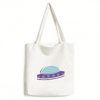 Univerzum i vanzemaljci Ufo Art Deco modni tote platnene torbe Kupovina Satchel Casual torba
