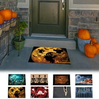 Dengmore Halloween podne prostirke sa zastrašujućim tematskim lubalim i plazmom ukras za ispis ukleto