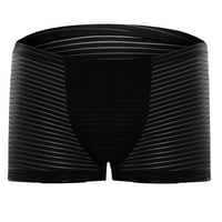 Muški donji rublje ICE svilene čvrste boje Boxer Shorts Tanka seksi odobrenje donjeg rublja