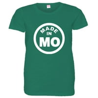 Pleasemetees Ženski od rođenih u Missouri MO Logo naljepnica HQ Tee