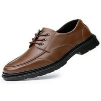 Tenmi Muška kožna cipela čipka Up udruge Oxfords Formalne haljine cipele Business Muške udobnosti Lagana