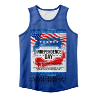 4. jula muške košuljene majice Tee američka zastava USA zastava 4. jula Eagle Tank tops muškarci za