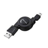 Namotavanje USB 2. Mobilni kabel crni KU-M08MB5BK