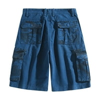 Ležerne prilike za teretne kratke hlače za muškarce Camo tiskane plus veličine Radne kratke hlače Multi-džepne