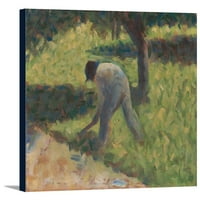 Seljačka sa motikom - remek-djelo klasik - umjetnik: Georges Seurat C