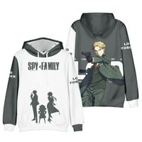 Anime špijunski obiteljski duksevi crtani mens winesweathirt tops harajuku unise par hoodie plus modna