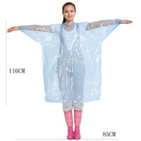 Za jednokratnu kaputu za zadebljani Drifting Raincoat Travel Fashion Jednodijelni PE set