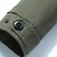 Uorcsa mekana nova kapuljača kapuljača runolačka jakna za alate muške kaput vojska zelena