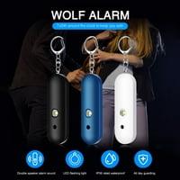 Sigurni zvučni lični alarm, 130db sigurnosni alarm za samombranu sa LED svjetiljkom, sigurnosnim uređajima
