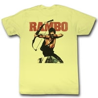 Rambo filmovi rambow za odrasle majica s kratkim rukavima