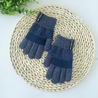 Štetni par pletene rukavice Dobro ugrađene prozračne spajanje boje meke pletene dječje rukavice za jesen,