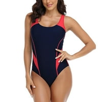 Ženski bikini kupaći kostimi kupali kupaći kupaći kupaći kostimi skelopirani okrugli vrat niski leđa