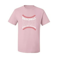 Divlji bobby, bejzbol tata bolji od redovnog dan oca muških tima, svijetlo ružičaste, srednje