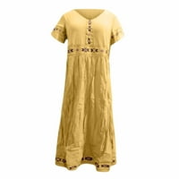 Ženska haljina Plus Veličina Ljeto Ležerne prilike Midi klirenske haljine za žene Ženski plemenski stil