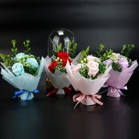 Vječna ruža - sačuvana cvijeta ruže u staklenim ručno rađenim vječnim ružama sa LED svjetlima, najbolji