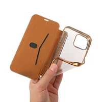 Kompatibilan sa iPhone Pro Case, Flip kožni nosač novčanika odvojivi magnetski prekrivač jasan stražnjim