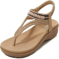 Ženske ljetne sandale na plaži Sandale Ležerne prilike Comfort Flatsole Vanjske cipele