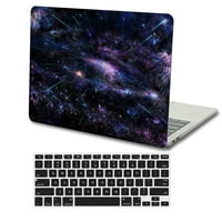 Kaishek Hard Case kompatibilan sa MacBook Air 13.6 sa dodirom ID-a C + crni poklopac tastature Model:
