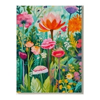 Razigrani raj cvjeta - očaravajući Whimsical Gardens Platne i postera - Poboljšajte svoj životni prostor
