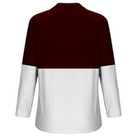 TUPHREGYOW ženske košulje Classic Print Trendi prozračan novi stil s dugim rukavima Klasična bluza Dugme