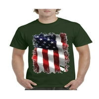 - Muška majica kratki rukav - Američka zastava 4. jula