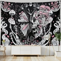 Psihodelički uzorak tapiserija gljiva boja za oči cvijeća tapiserija soba tapiserija XL-200 *