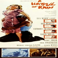 Hatful of kiša poster Movie Umetni u Don Murray Eva Marie Saint Anthony Francionaosa Lloyd Nolan