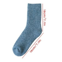 Utoimkio čarape za gležnjeve za žene čišćenje zimske super guste vunene čarape, ženske tople vunene