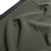 Muške elastične struke Sportske hlače Brze i suhom tanke filizne atletske vanjske pantalone crne veličine