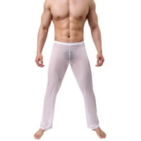 Hupta pantalone za muškarce Ljetna prozračna svila za ledenje kultivate fitnes mokrene casual pantalone