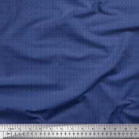 Soimoi pamučna voil tkanina geometrijsko kosiju otisak šivaći dvorište tkanine široko