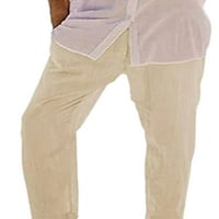 Noilla muške hlače Kantale za crtanje pune boje dugačke pantnice Muškarci dnevni boravak Muški elastični