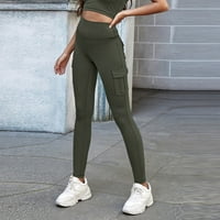 Telisoe joga hlače, pokloni za žene modni ženski seksi velike pantalone na džaku u struku joge hlače