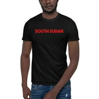 Crvena Južna Sudanska majica kratkih rukava majica u nedefiniranim poklonima