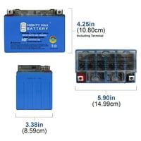 YTX9-BSGEL 12V 8AH GEL zamjenska baterija Kompatibilna sa CAGIVA RAPTOR-om 00- - Pack
