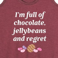 Instant poruka - Čokoladni jellybeans žaljenje - ženski trkački rezervoar