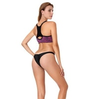 Elastični ženski pamučni bikini kratak donje rublje dvoslojno međunokice za dodatnu zaštitnu znoj koja