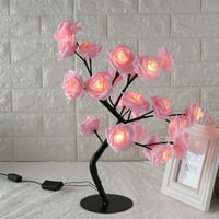 LED lampica USB ruža Bouquet LED stablo Stolni svjetiljki Lampica Party Vjenčanje Početna Dekor Poklon