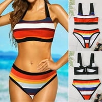 Plus size Ženski kupaći kostimi 5x, Axxd bikini spajanje s kopčama za kupaće kostime za kupaće odjeće
