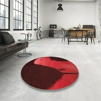 Ahgly Company u zatvorenom okruglom ružnom crvenom području Crvene površine, 6 'okruglica