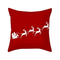 Verpetridure božićni jastuk jastuk jastuk jastuk veseli božićni božićni kauč na razvlačenje kućno dekor