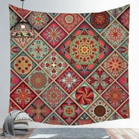 Mandala tapiserija za spavaću sobu Galaxy tapiserija Boho zidne tapiserije za prostor za spavaću sobu