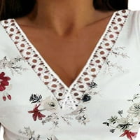 JASTVH Ženski čipkasti oblozi seksi cvjetni prsluk ljetni tenk top camisole