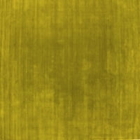 Ahgly Company u zatvorenom kvadratu Sažetak žuti prostirke savremene površine, 6 'kvadrat