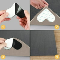 Kreativni oblik rupa za oblikovanje samoljepljiva gumica za neklizajuću tepih za kupine za dom